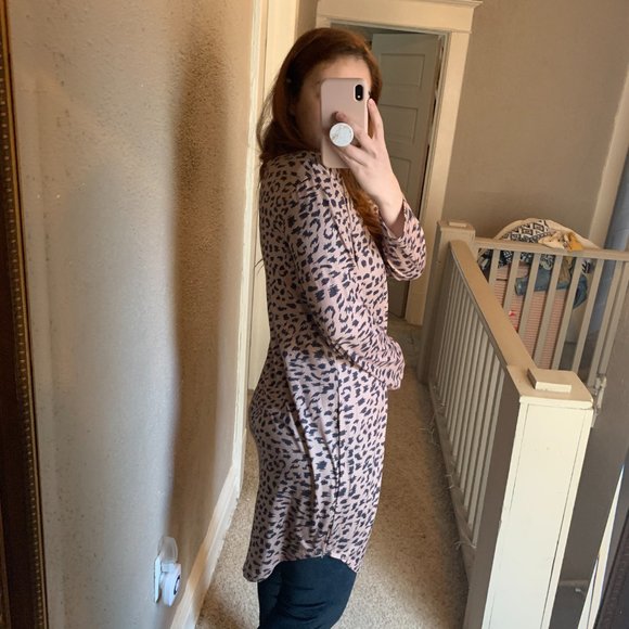 Leopard Print Spring Cardigan - Picture 3 of 10